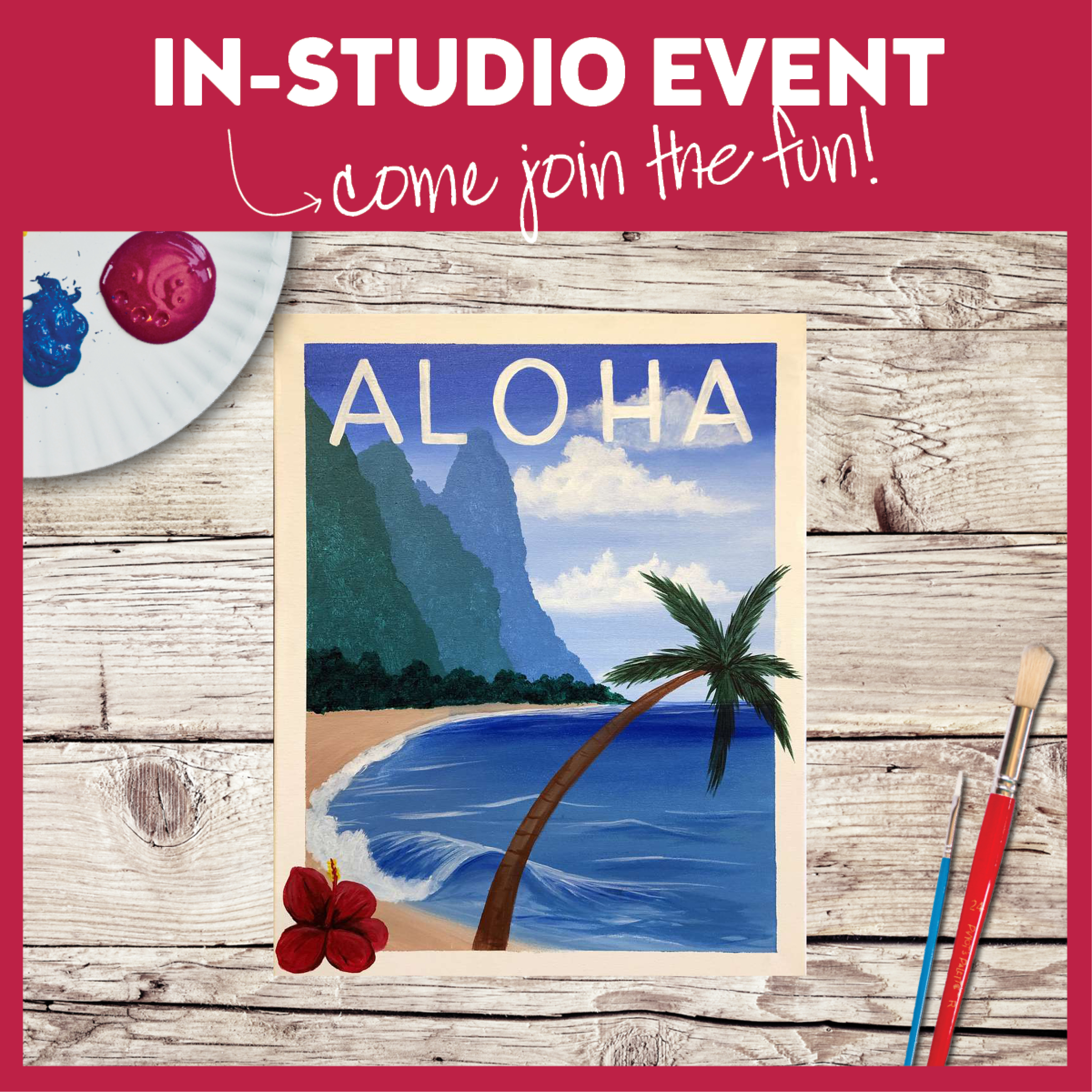 WE'RE BACK AND PAINTING IN-STUDIO!